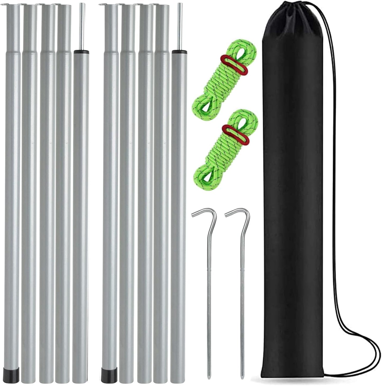 Adjustable Tarp Poles