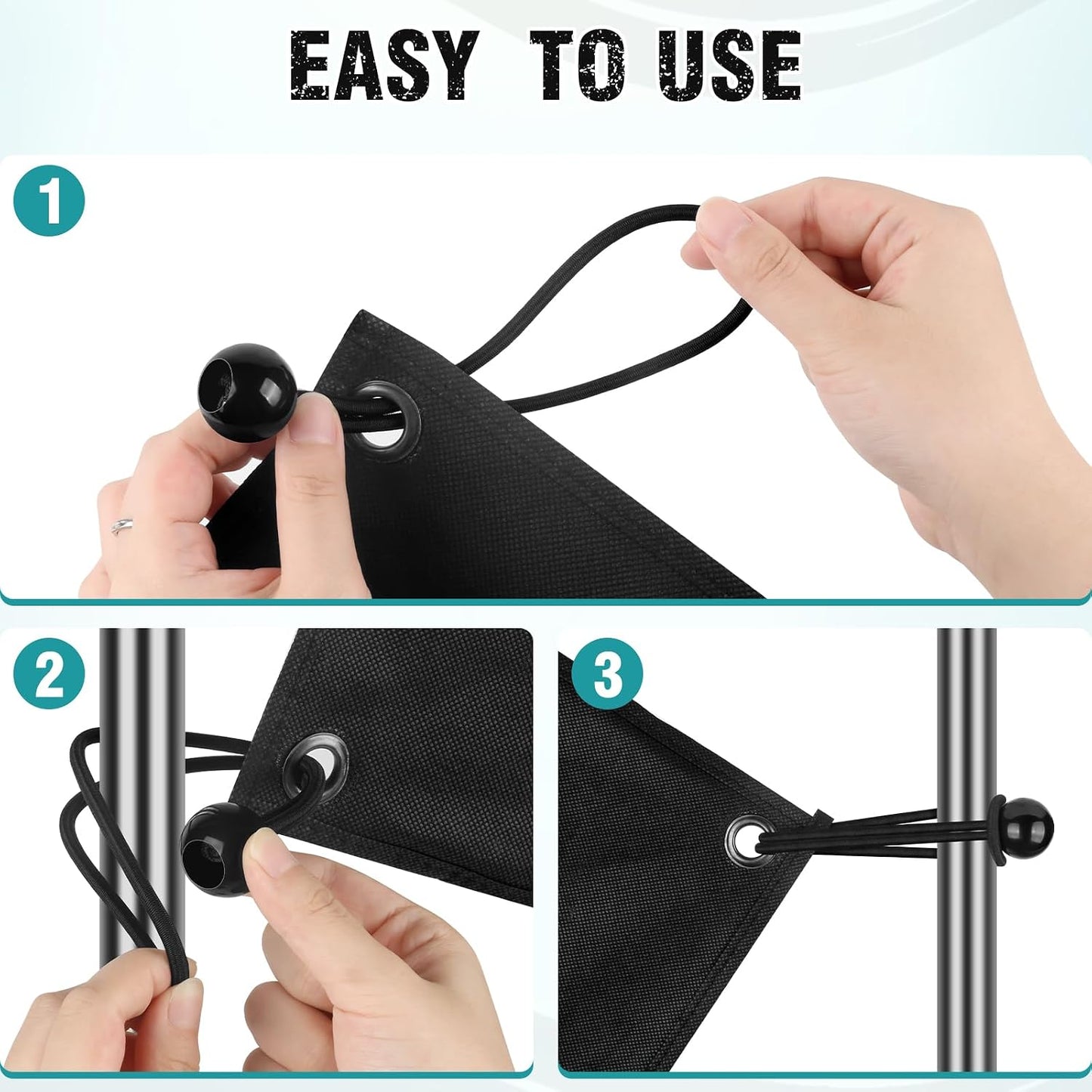 Bungee Cords with Balls 6 Inch