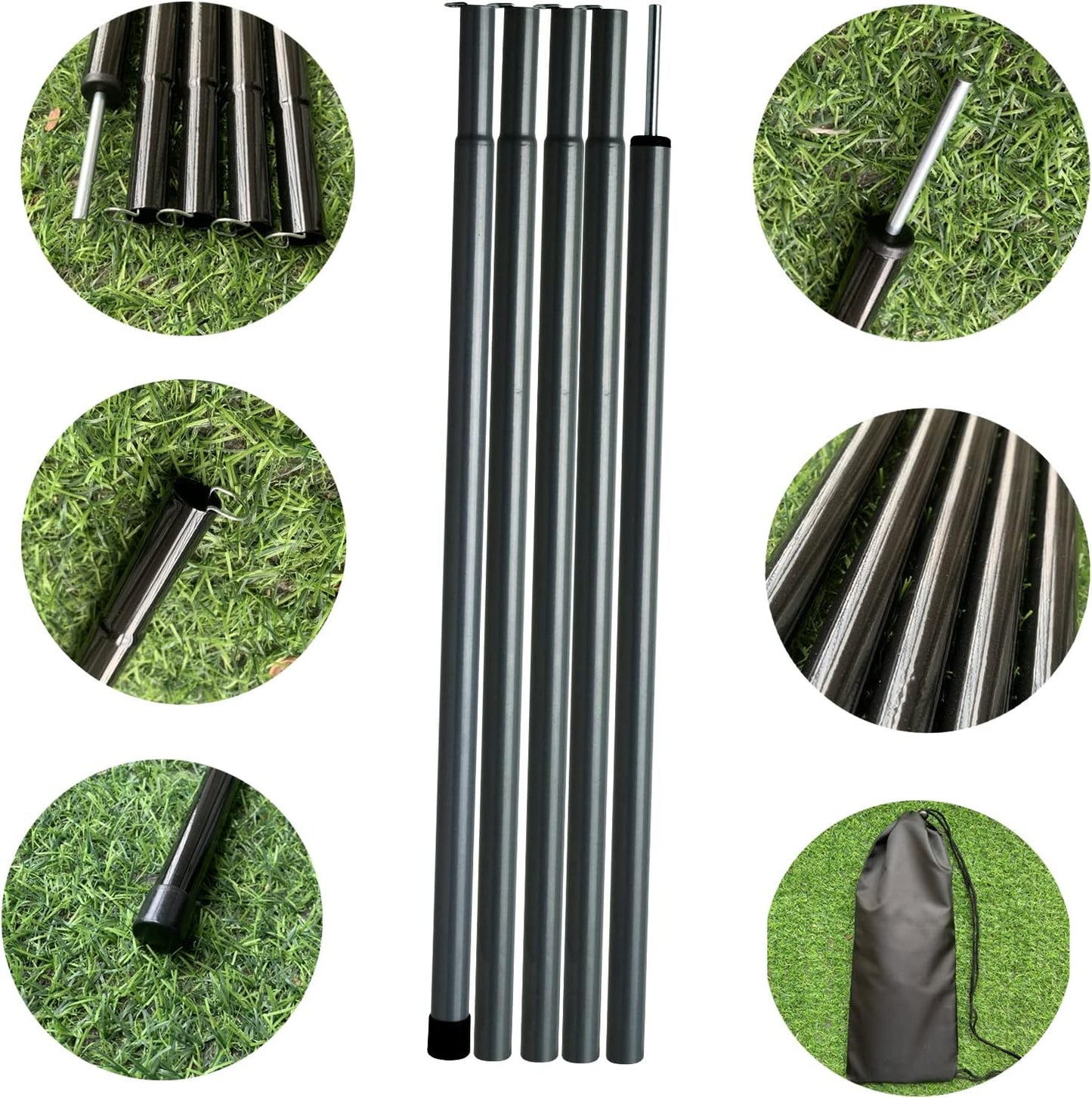 Adjustable Tarp Poles