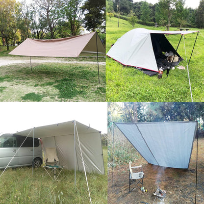 Adjustable Tarp Poles